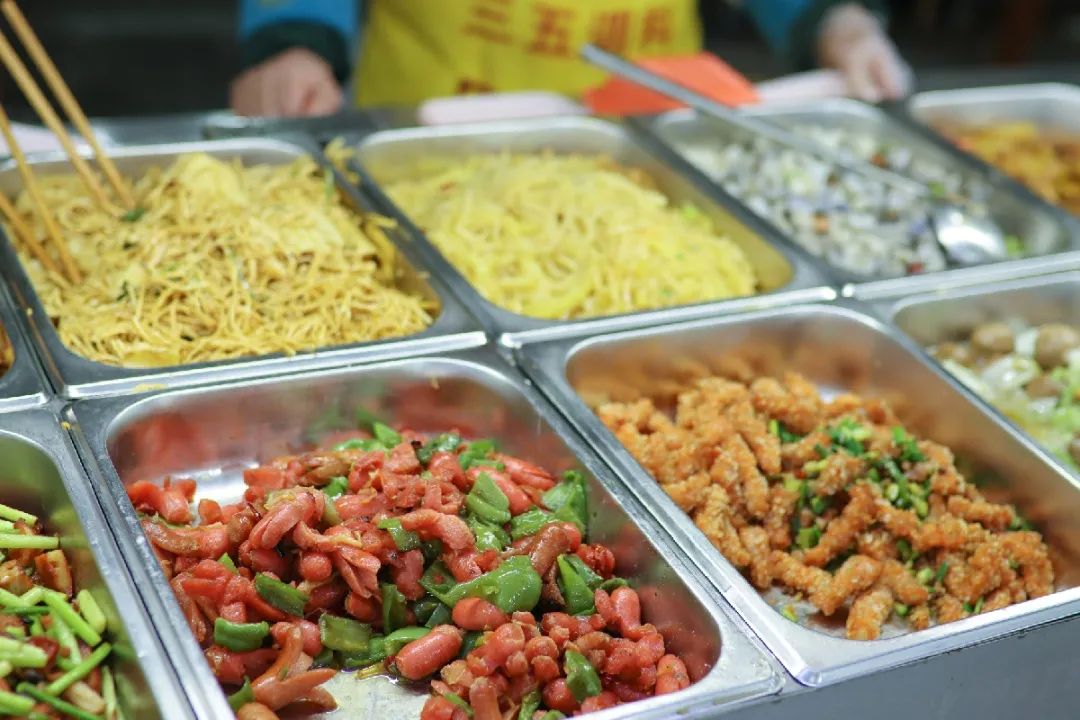 现场分餐